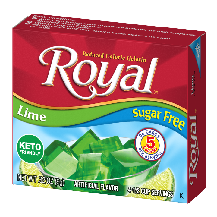 Royal Gelatin – Lime Sugar Free 0.32 oz