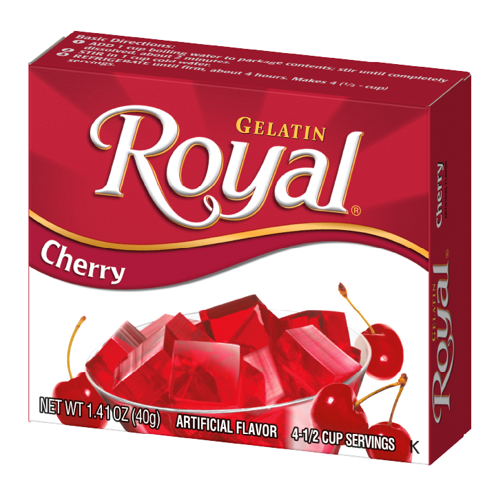 Royal Gelatin – Cherry 1.4 oz