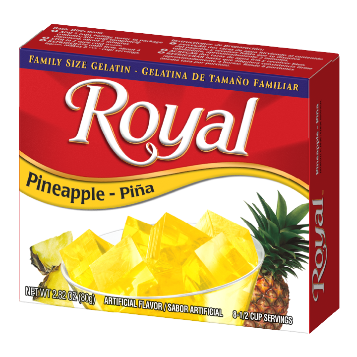 Royal Gelatin – Pineapple 2.8 oz
