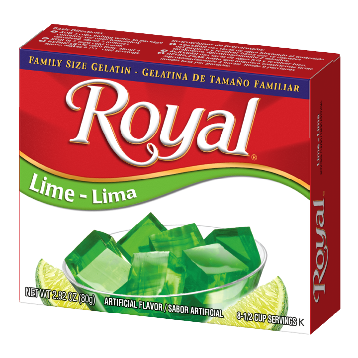 Royal Gelatin – Lime 2.8 oz