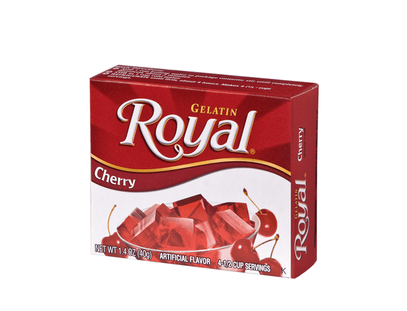 Royal Gelatin – Cherry 1.4 oz