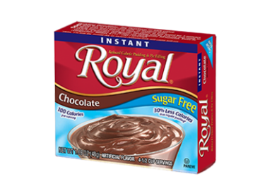 Royal Pudding – Chocolate Sugar Free 1.69 oz