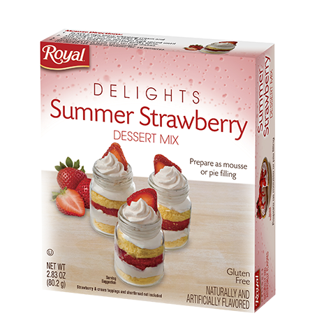 Royal Delights – Summer Strawberry – Dessert Mix 2.83 oz