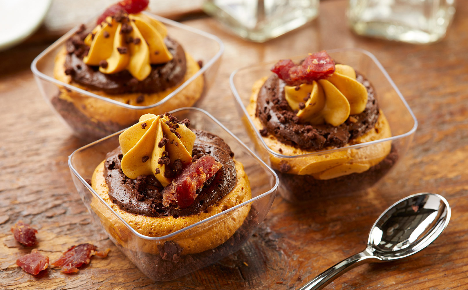 Salted Caramel Trifle with Bacon