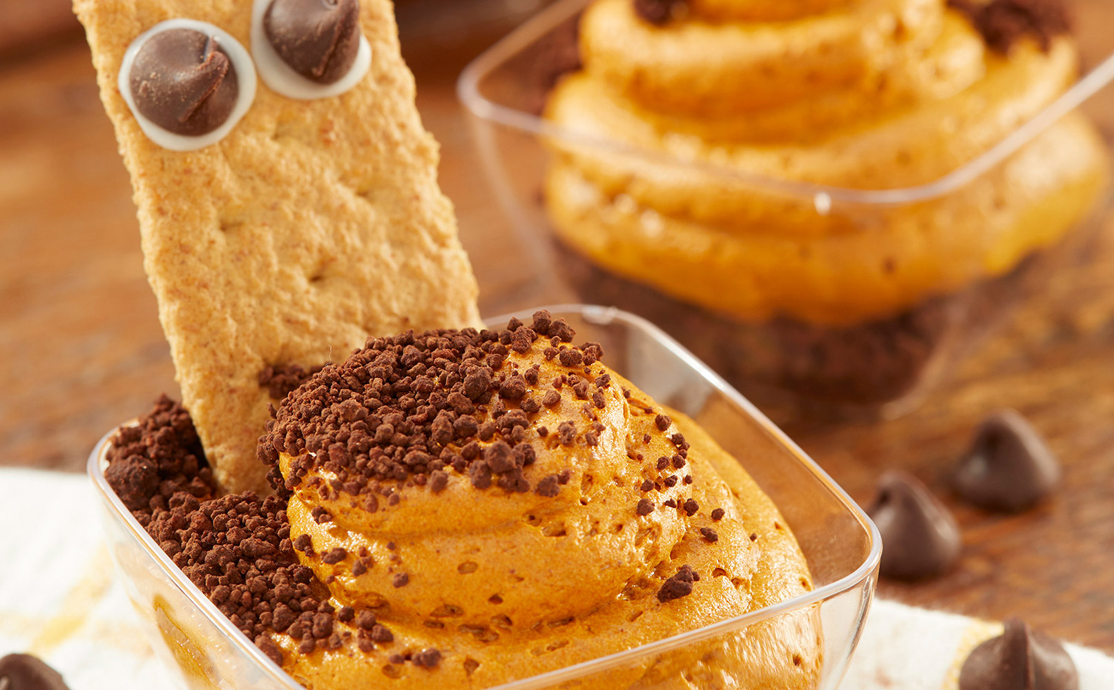 Pumpkin Spice Shooter with Halloween Ghost